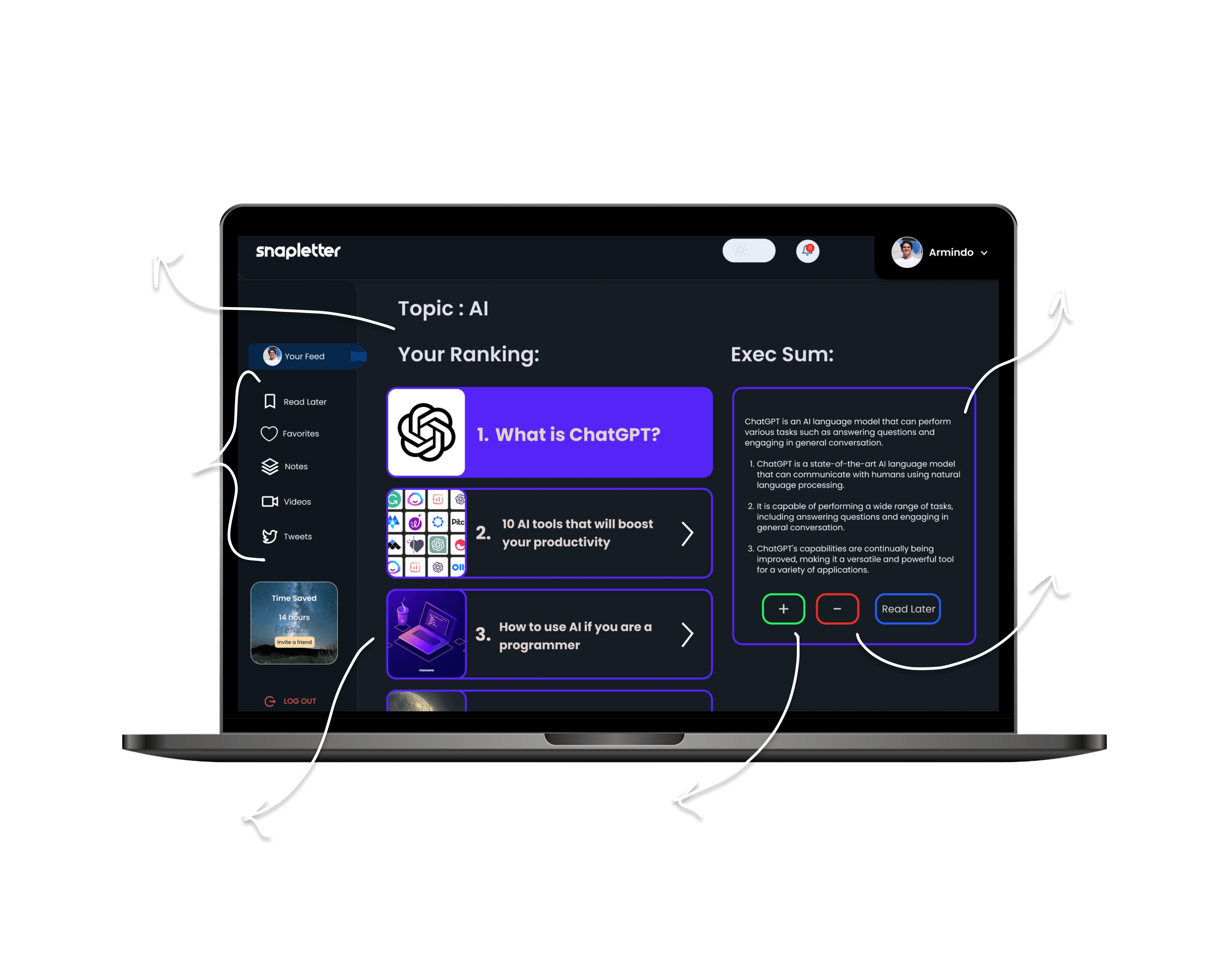 Snapletter Web App